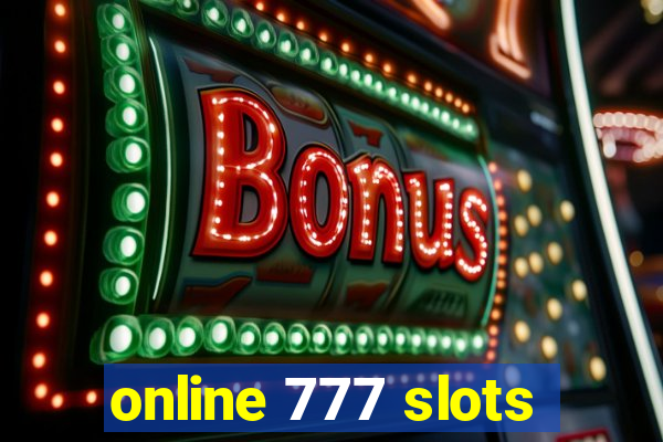 online 777 slots