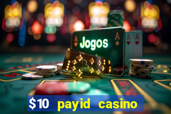 $10 payid casino no deposit bonus australia