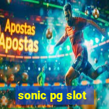 sonic pg slot