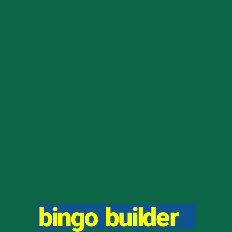 bingo builder