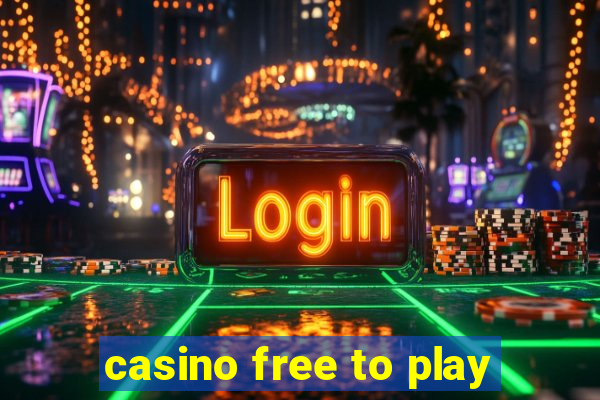 casino free to play