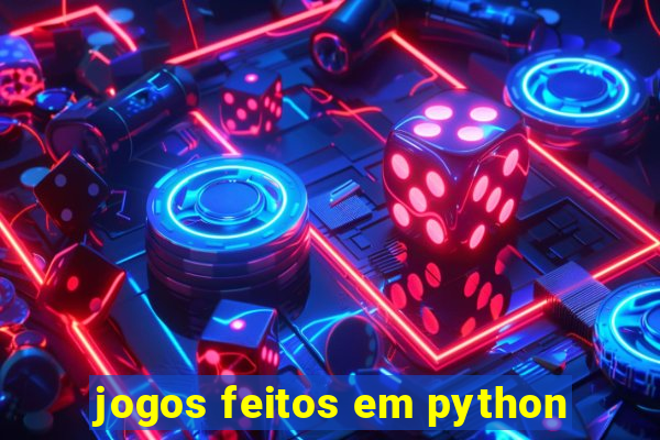 jogos feitos em python