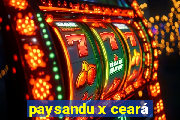 paysandu x ceará