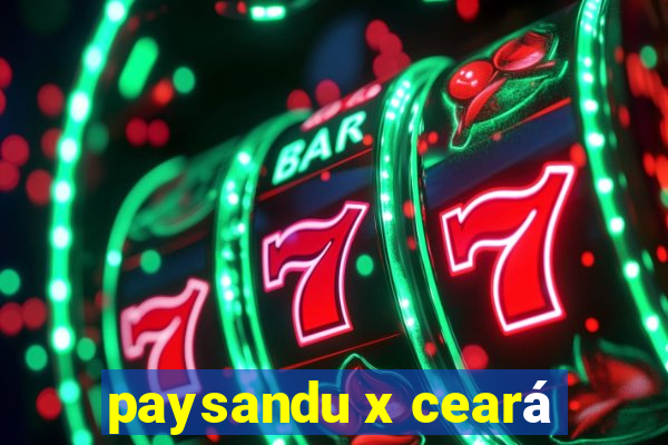 paysandu x ceará