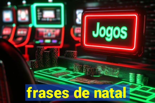 frases de natal