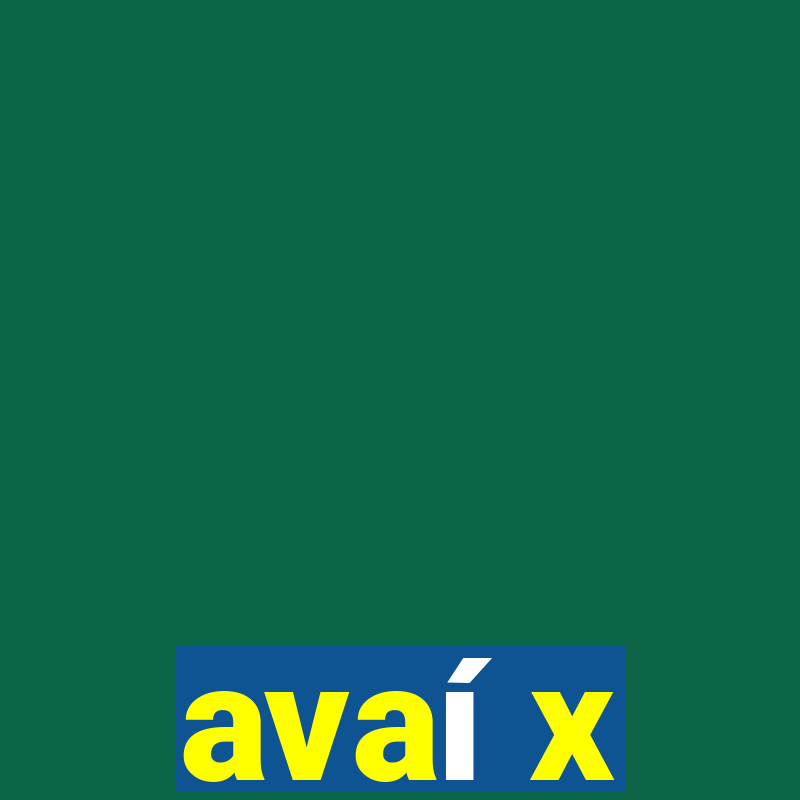 avaí x