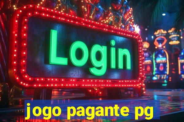 jogo pagante pg