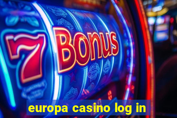 europa casino log in