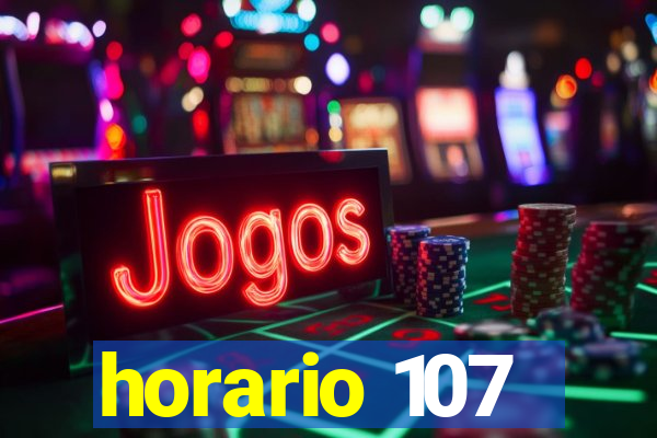 horario 107