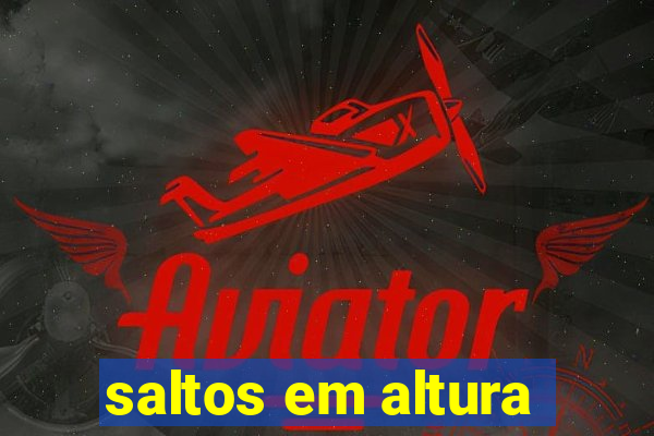 saltos em altura