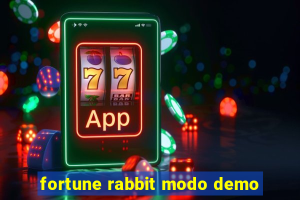 fortune rabbit modo demo