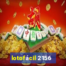 lotofácil 2156