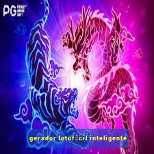 gerador lotof谩cil inteligente