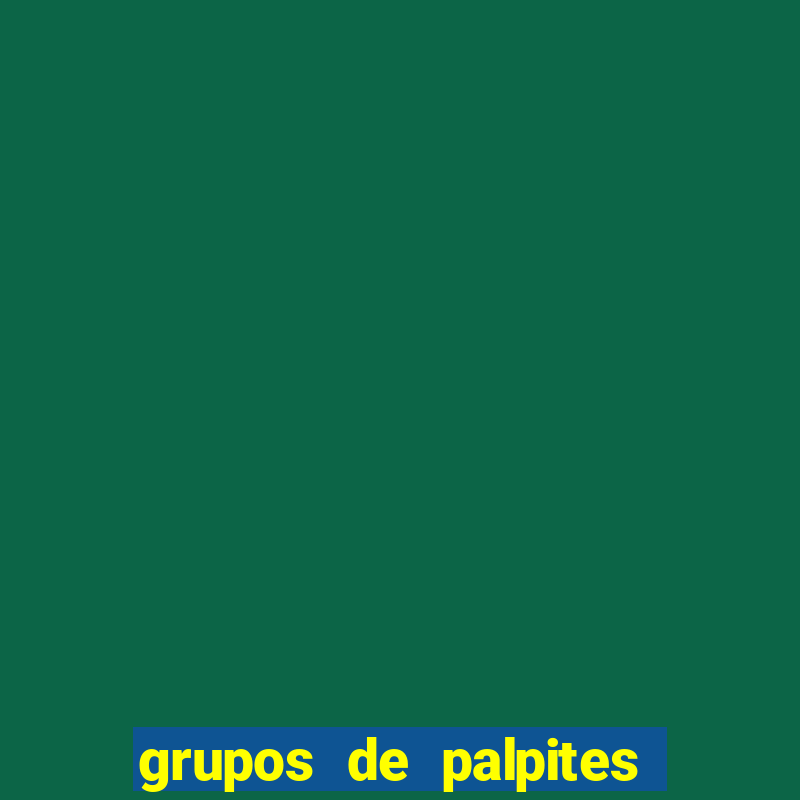 grupos de palpites de futebol