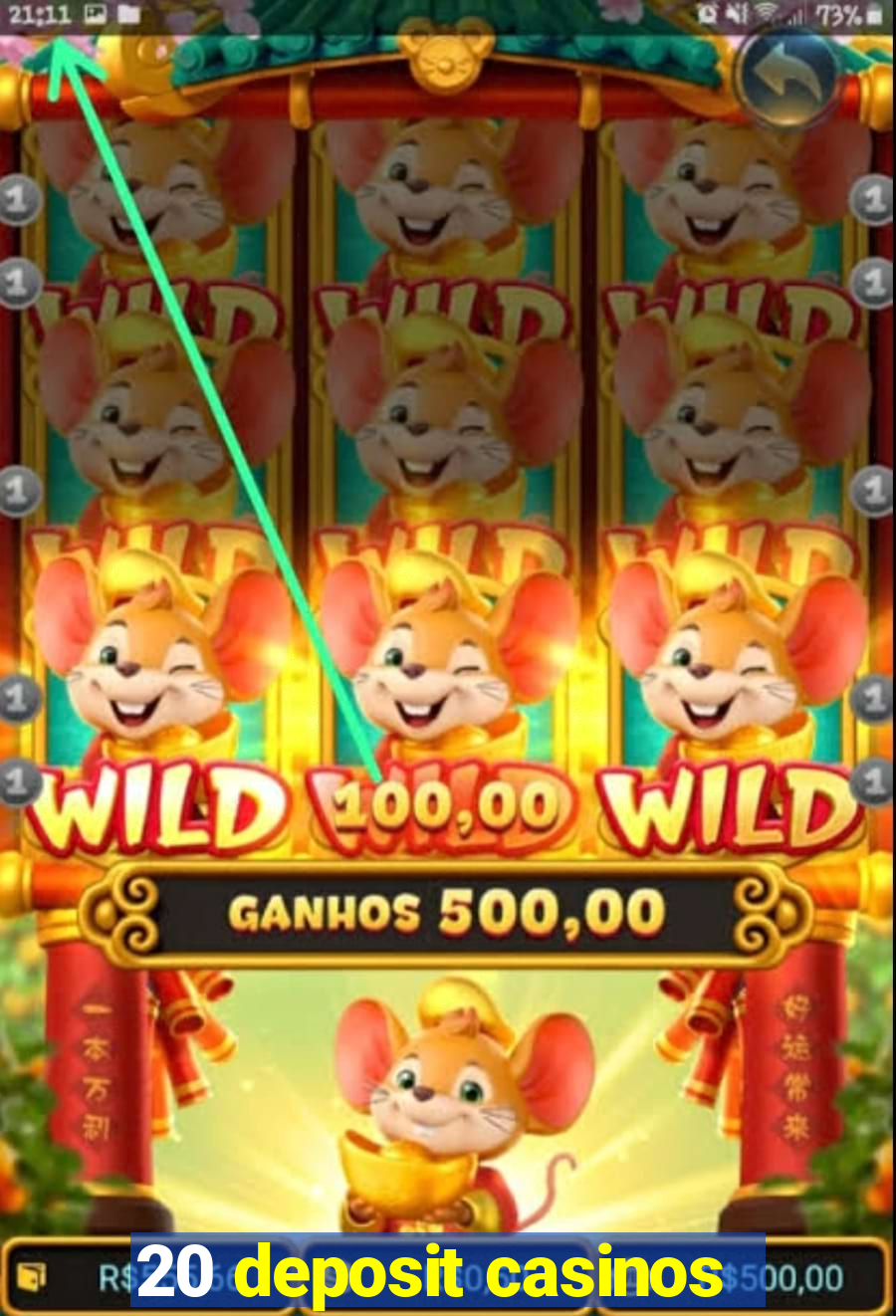 20 deposit casinos