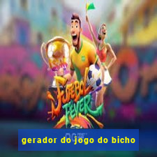 gerador do jogo do bicho