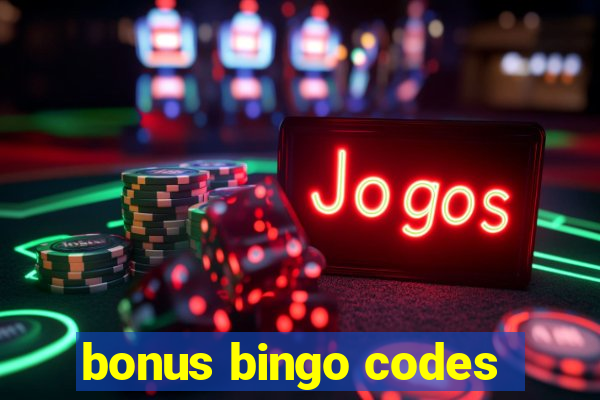 bonus bingo codes