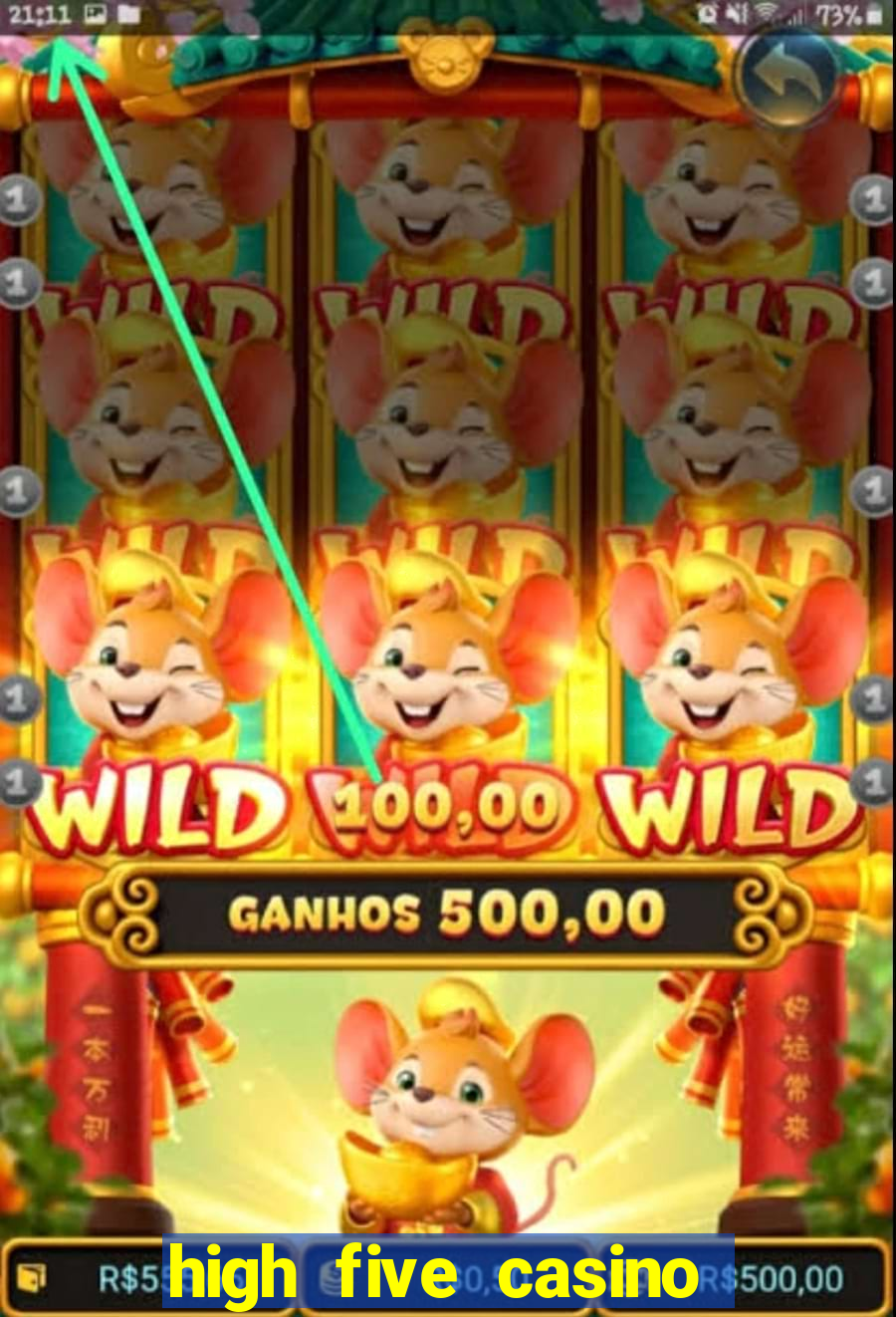 high five casino real slots