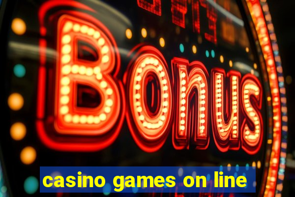 casino games on line