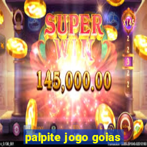 palpite jogo goias