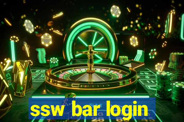 ssw bar login