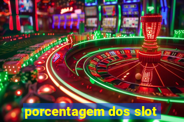 porcentagem dos slot