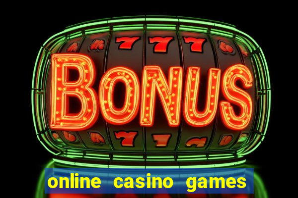 online casino games for real money