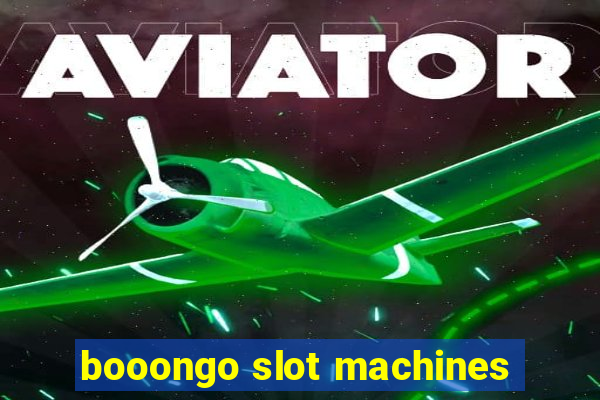 booongo slot machines