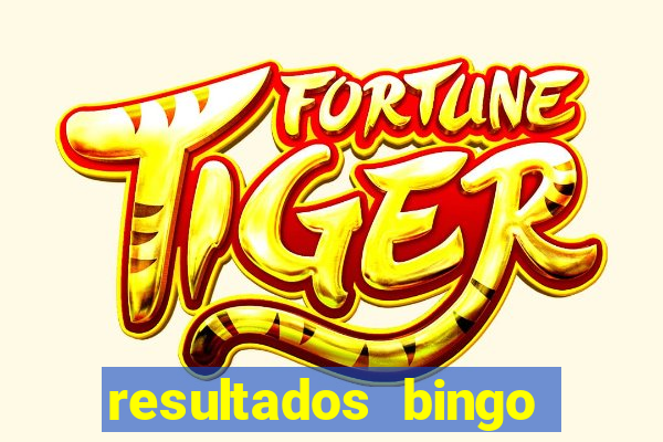 resultados bingo apuesta total