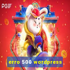 erro 500 wordpress