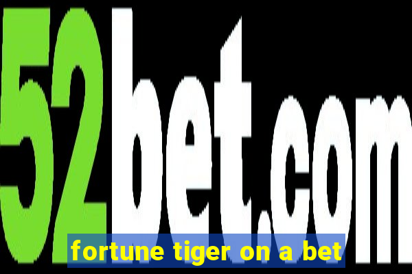 fortune tiger on a bet