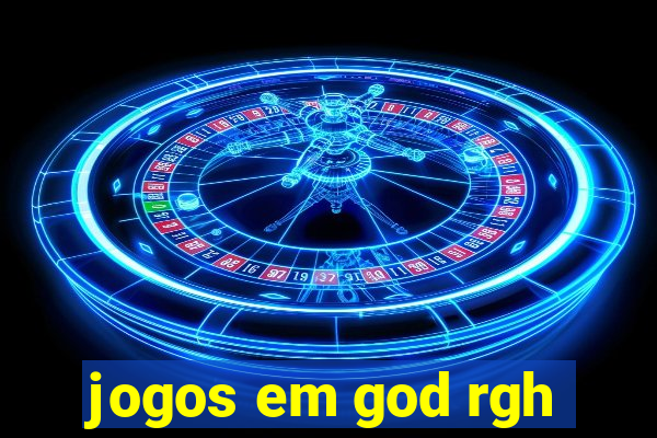 jogos em god rgh