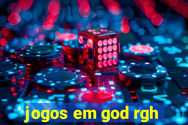 jogos em god rgh