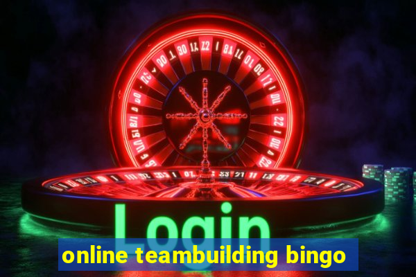 online teambuilding bingo