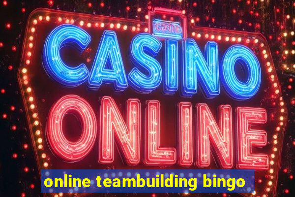 online teambuilding bingo