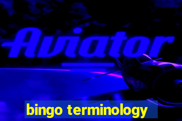 bingo terminology