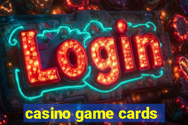 casino game cards