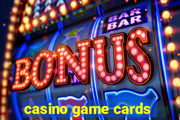 casino game cards