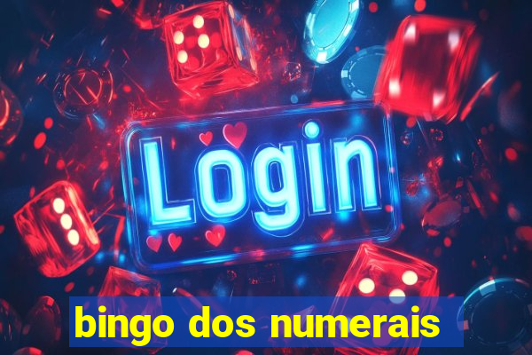 bingo dos numerais