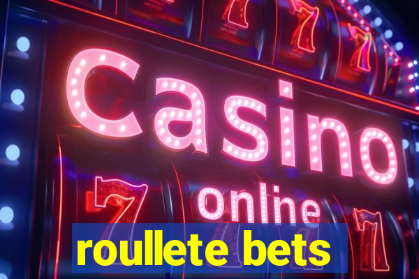 roullete bets