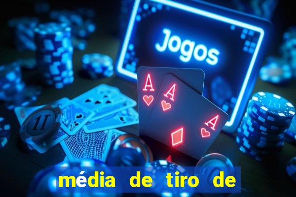 média de tiro de meta por jogo