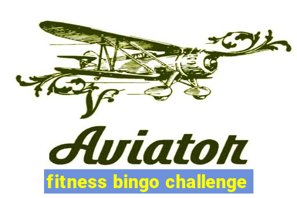 fitness bingo challenge