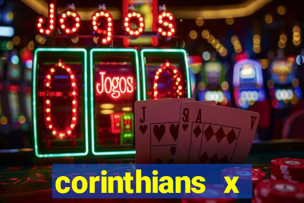 corinthians x vitoria onde assistir