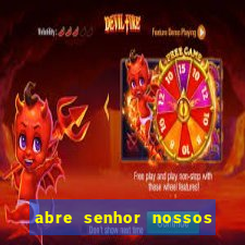 abre senhor nossos lábios cifra