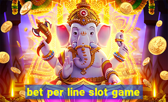 bet per line slot game