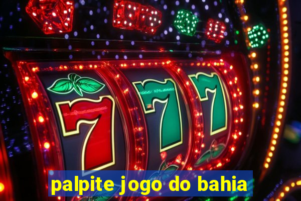 palpite jogo do bahia