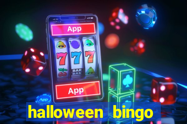 halloween bingo games for kids