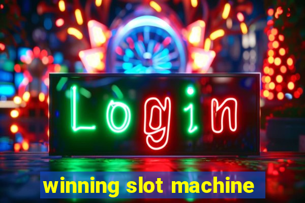 winning slot machine