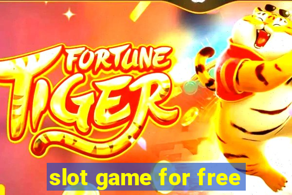 slot game for free