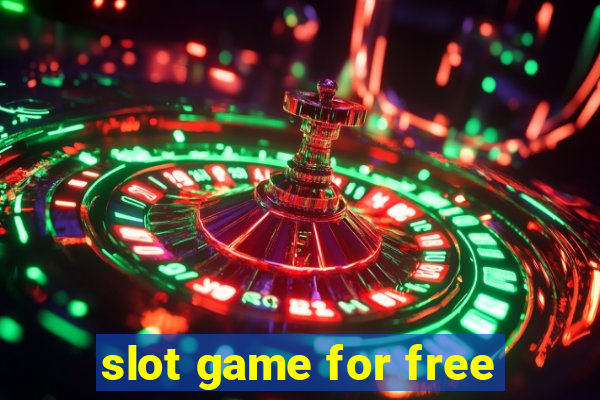 slot game for free